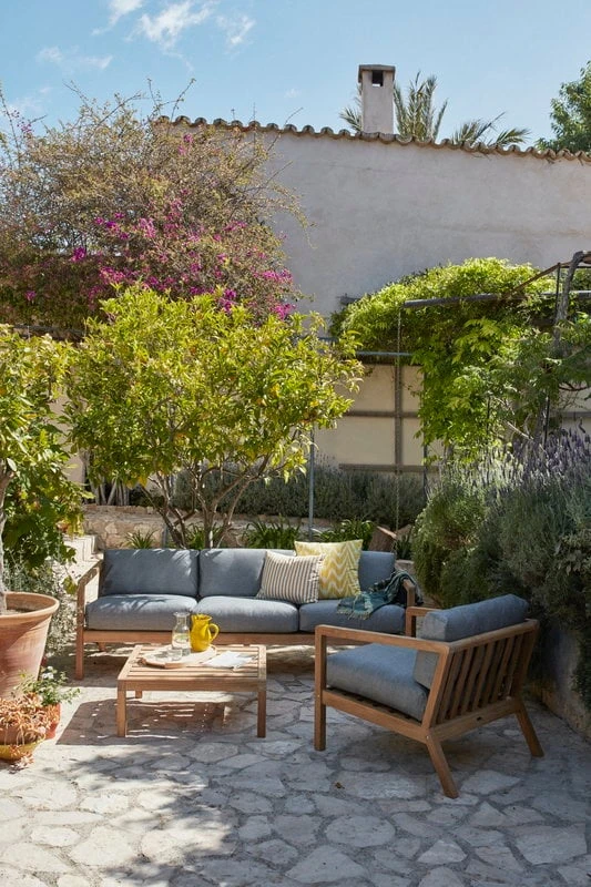 Skagerak Virkelyst 2-istuttava Sohva, Tiikki - Tuhkanharmaa 4 Skagerak Virkelyst 2-istuttava Sohva, Tiikki - Tuhkanharmaa - Image 2