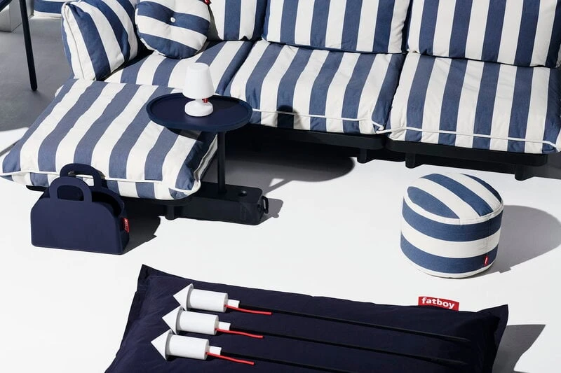 Fatboy Paletti Sohva, 2 Osaa, Vasen, Raidallinen Ocean Blue 8 Fatboy Paletti Sohva, 2 Osaa, Vasen, Raidallinen Ocean Blue - Image 6