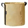 Bacsac Kangasruukku, 25 L, Vaaleankeltainen 1 Bacsac Kangasruukku, 25 L, Vaaleankeltainen -EMI Sisustus Kauppa 304009 1 ROUND FLOWER POT 25L GINGER YELLOW FABRIC BACSAC