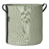 Bacsac Kangasruukku, 50 L, Vaaleanvihreä -EMI Sisustus Kauppa 304040 1 ROUND FLOWER POT 50L LIME GREEN FABRIC BACSAC