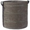 Bacsac Kangasruukku, 100 L, Geotekstiili 2 Bacsac Kangasruukku, 100 L, Geotekstiili -EMI Sisustus Kauppa 304134 1 ROUND FLOWER POT 100L GEOTEXTILE FABRIC BACSAC