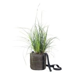 Bacsac Ripustettava Kangasruukku, 3 L, Geotekstiili -EMI Sisustus Kauppa 304136 2 HANGING ROUND POT 3L GEOTEXTILE FABRIC BACSAC