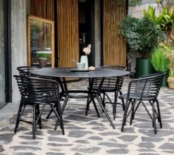 Cane-line Blend Tuoli, Tummanharmaa -EMI Sisustus Kauppa 3549AL 50202AL 57430AL P100X50COB P144COB W3549T 2