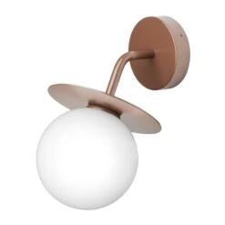 Nuura Liila Outdoor Seinävalaisin, Tumma Pronssi - Opaali