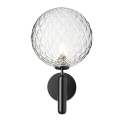 Nuura Miira Outdoor Seinävalaisin, Musta - Kirkas -EMI Sisustus Kauppa 406Nuura AK