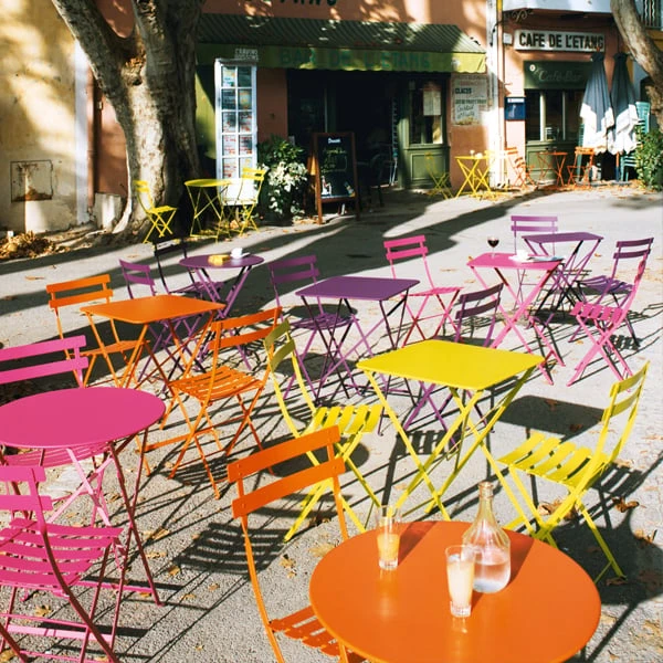 Fermob Bistro Metal Tuoli, 2 Kpl, Poppy 4 Fermob Bistro Metal Tuoli, 2 Kpl, Poppy - Image 2