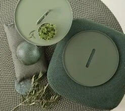 Cane-line On-the-move Pöytä, Pieni, Tummanvihreä -EMI Sisustus Kauppa 5290Y100 5065ADG 71140Y66 8320Y56 5065AD