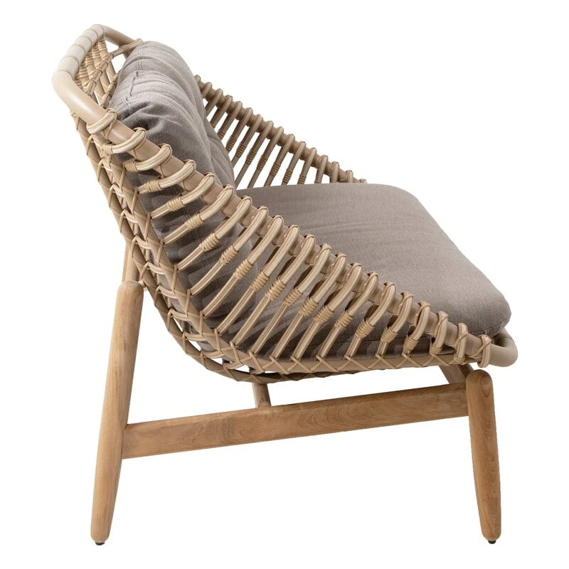 Cane-line String 2-istuttava Sohva, Luonnonvärinen - Taupe 4 Cane-line String 2-istuttava Sohva, Luonnonvärinen - Taupe - Image 2