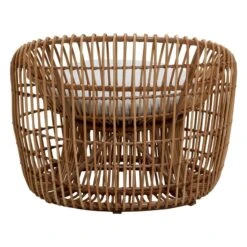 Cane-line Nest Pyöreä Tuoli, Luonnonvärinen - Vaaleanharmaa 10 Cane-line Nest Pyöreä Tuoli, Luonnonvärinen - Vaaleanharmaa -EMI Sisustus Kauppa 57422USL 3