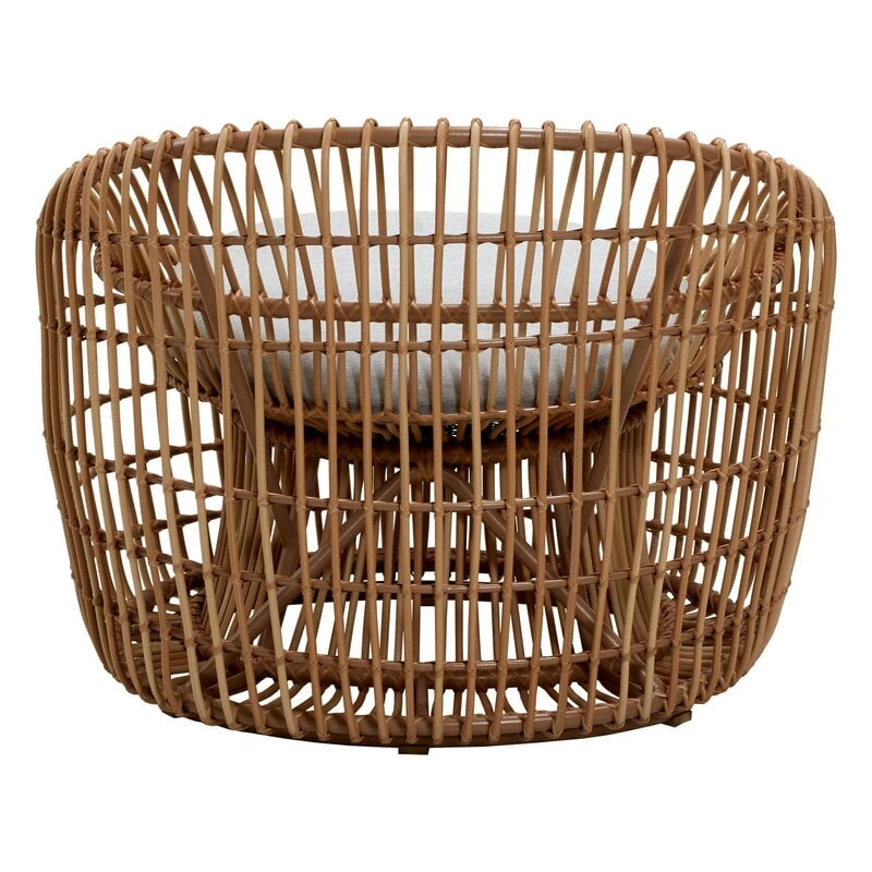 Cane-line Nest Pyöreä Tuoli, Luonnonvärinen - Vaaleanharmaa 5 Cane-line Nest Pyöreä Tuoli, Luonnonvärinen - Vaaleanharmaa - Image 3