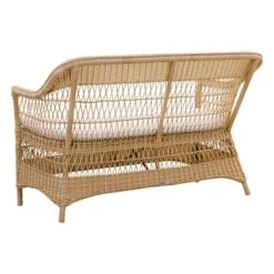 Sika-Design Charlot 2-istuttava Sohva, Luonnonvärinen - Valkoinen -EMI Sisustus Kauppa 9290U Charlot cushion back