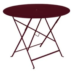 Fermob Bistro Pöytä, 96 Cm, Black Cherry