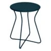 Fermob Cocotte Jakkara, Acapulco Blue -EMI Sisustus Kauppa COCOTTE TABOURET BLEU ACAPLUCO