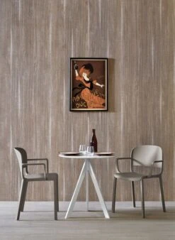 Pedrali Dome 265 Käsinojallinen Tuoli, Harmaanbeige -EMI Sisustus Kauppa Dome 265 BEArki Base ARK3 BI D69CFC