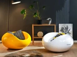 Eero Aarnio Originals Pastilli Tuoli, Keltainen -EMI Sisustus Kauppa Eero Aarnio Originals Pastil Yellow White