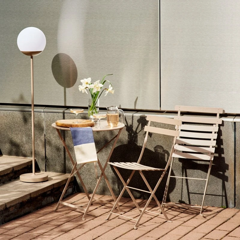 Fermob Bistro Pöytä, 60 Cm, Nutmeg 4 Fermob Bistro Pöytä, 60 Cm, Nutmeg - Image 2