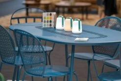 Fermob Balad Valaisin 12 Cm, 3 Kpl, Nutmeg -EMI Sisustus Kauppa Fermob Nyc ICFF 2019 small28C29jeanluc mege photography 0483 1