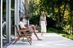 Cane-line Flip Nojatuoli, Tiikki 9 Cane-line Flip Nojatuoli, Tiikki -EMI Sisustus Kauppa Flip lounge chair 2