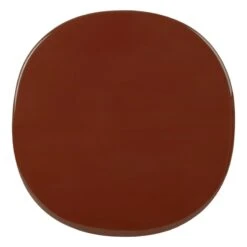 GUBI Carmel Sohvapöytä, 60 X 60 Cm, Musta - Rock Red -EMI Sisustus Kauppa Gubi 2023 DTL Carmel Small 60x60 Rock Red