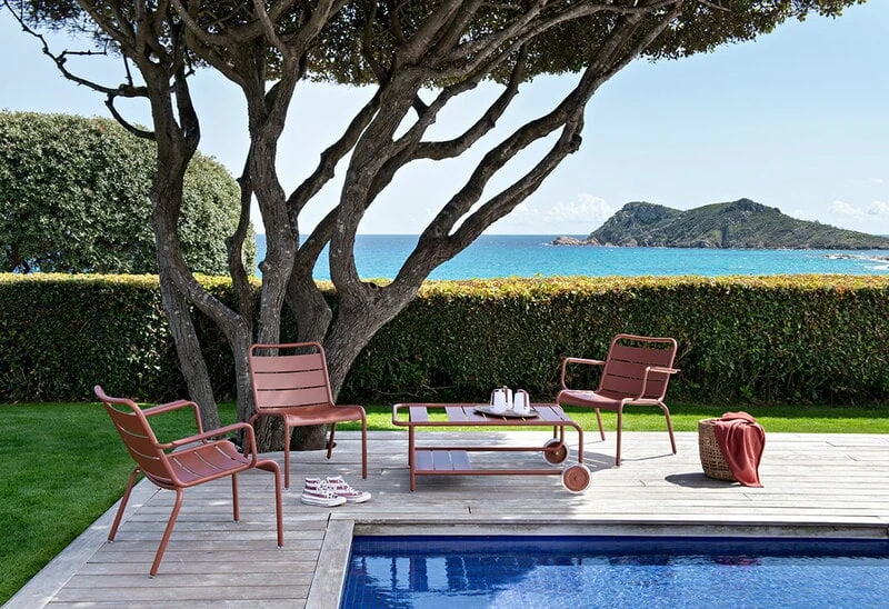 Fermob Luxembourg Matala Nojatuoli, Rosemary 4 Fermob Luxembourg Matala Nojatuoli, Rosemary - Image 2