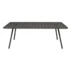 Fermob Luxembourg Pöytä, 207 X 100 Cm, Liquorice 1 Fermob Luxembourg Pöytä, 207 X 100 Cm, Liquorice -EMI Sisustus Kauppa LUXEMBOURG TABLE 207x100 REGLISSE