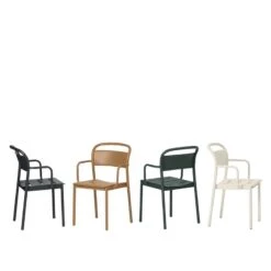 Muuto Linear Steel Käsinojallinen Tuoli, Tummanvihreä -EMI Sisustus Kauppa Linear steel armchair group Muuto 5000x5000 hi res 150 1