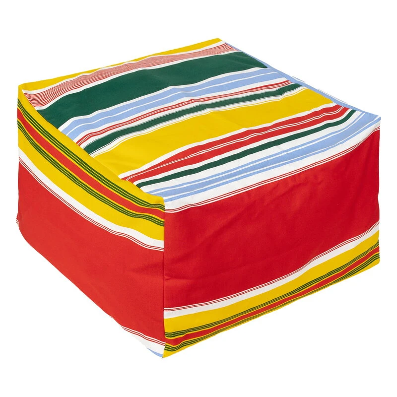 Marimekko Paraati Puffi Istuintyyny, Valkoinen - Moniväri 3 Marimekko Paraati Puffi Istuintyyny, Valkoinen - Moniväri