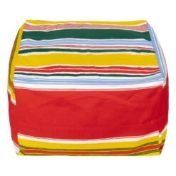 Marimekko Paraati Puffi Istuintyyny, Valkoinen - Moniväri 6 Marimekko Paraati Puffi Istuintyyny, Valkoinen - Moniväri -EMI Sisustus Kauppa MM 231 paraati tyyny pouf FR1