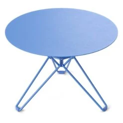 Massproductions Tio Pöytä, 60 Cm, Matala, Overseas Blue -EMI Sisustus Kauppa Massproductions TioTable60 overseas blue 2