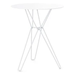 Massproductions Tio Pöytä, 60 Cm, Korkea, Valkoinen -EMI Sisustus Kauppa Massproductions TioTable72x60 white 3