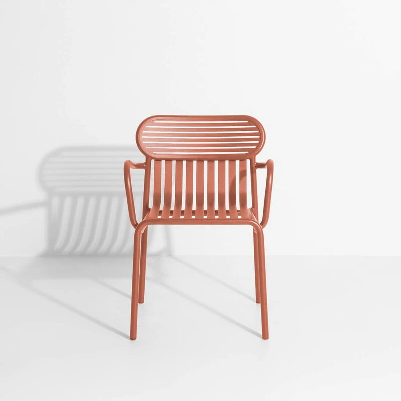 Petite Friture Week-end Käsinojallinen Tuoli, Terrakotta 5 Petite Friture Week-end Käsinojallinen Tuoli, Terrakotta - Image 3