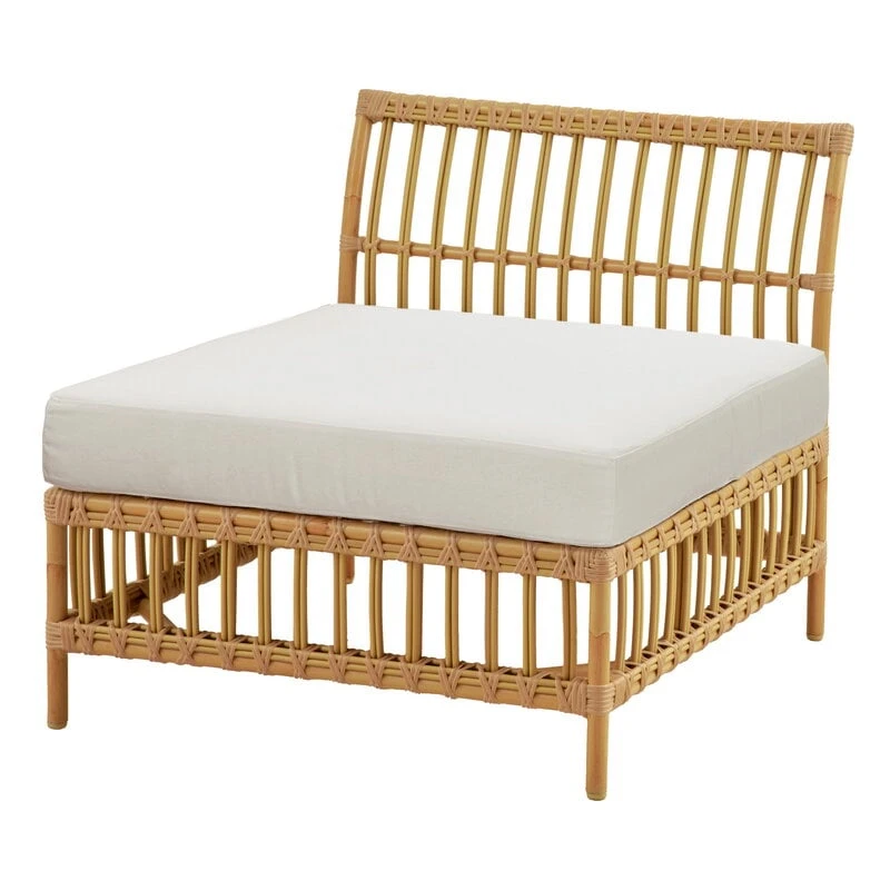 Sika-Design Maggie Exterior Keskimoduuli, Luonnonvärinen - Valkoinen Tyyny 3 Sika-Design Maggie Exterior Keskimoduuli, Luonnonvärinen - Valkoinen Tyyny