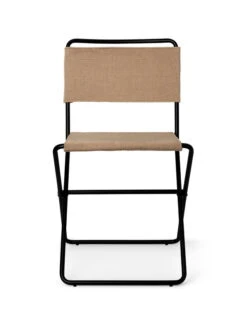 Ferm LIVING Desert Tuoli, Musta - Hiekka 11 Ferm LIVING Desert Tuoli, Musta - Hiekka -EMI Sisustus Kauppa fermLIVING DesertDiningChair BlackSand pack 1