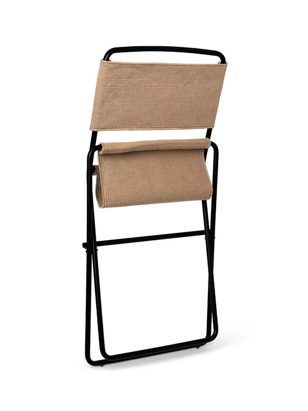 Ferm LIVING Desert Tuoli, Musta - Hiekka 4 Ferm LIVING Desert Tuoli, Musta - Hiekka - Image 2