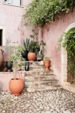 Ferm LIVING Ando Ruukku, L, Terrakotta 7 Ferm LIVING Ando Ruukku, L, Terrakotta -EMI Sisustus Kauppa fermLIVING SS22 AndoPot Terracotta image 1