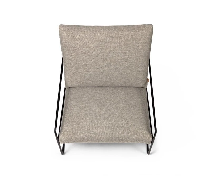 Ferm LIVING Desert Nojatuoli, Musta - Tumma Hiekka Dolce 4 Ferm LIVING Desert Nojatuoli, Musta - Tumma Hiekka Dolce - Image 2