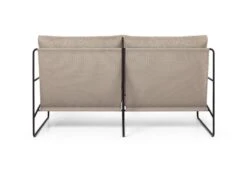 Ferm LIVING Desert 2-istuttava Sohva, Musta - Tumma Hiekka Dolce -EMI Sisustus Kauppa fermLIVING SS22 DesertSofa 2seater BlackDarkSand 1104265434 pack 3